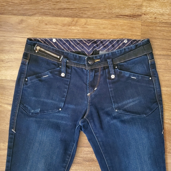 A/X Armani Exchange Size 0 SHORT Bootcut Jeans - Picture 2 of 8